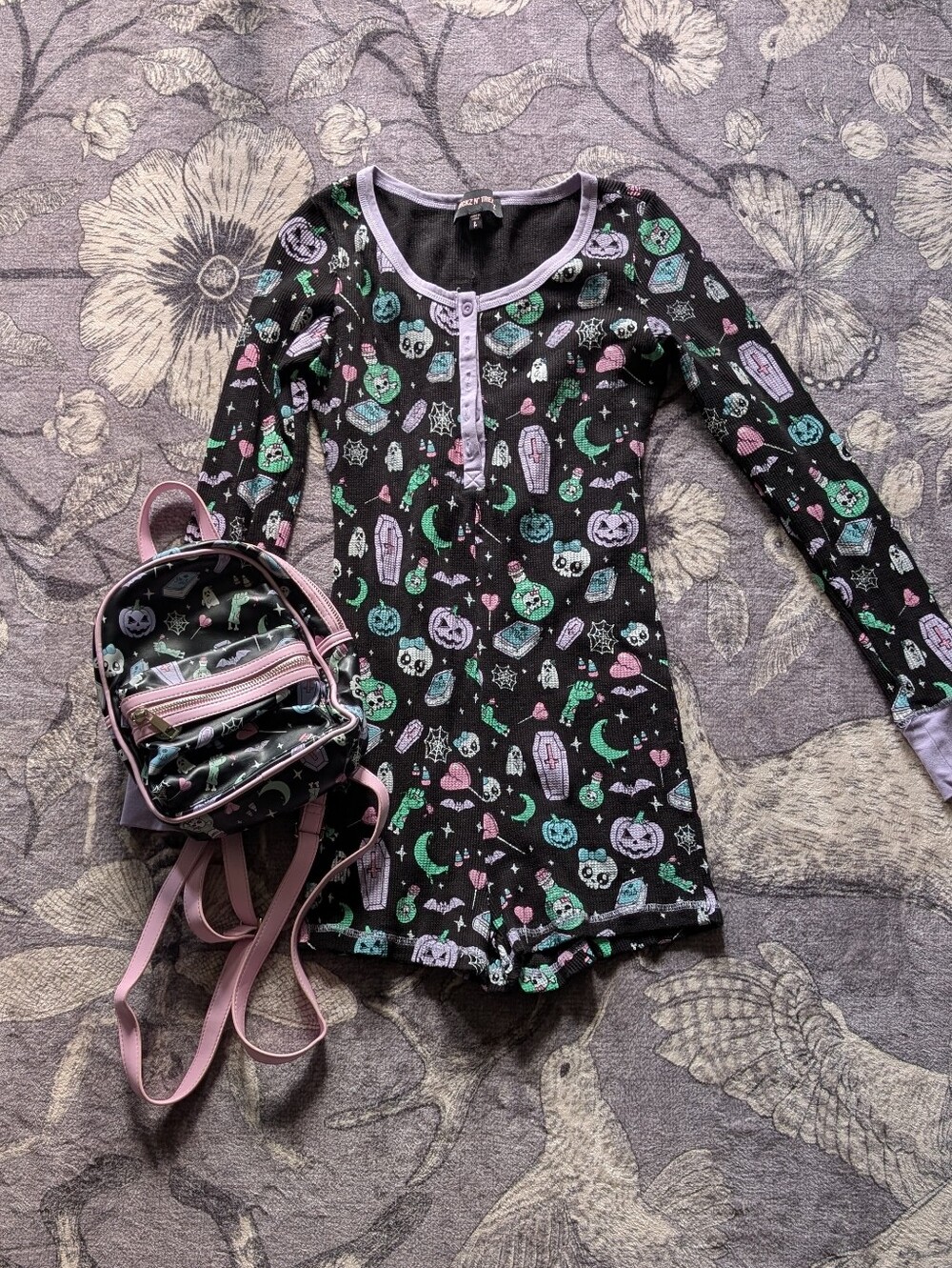 Potions And Poisons Romper & Backpack